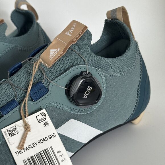 BRAND NEW Adidas Parley Road Men\'s Cycling Shoes BOA Green Men 7 Wmn 8 main image 7
